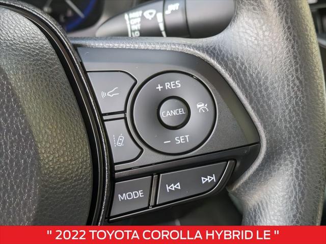 used 2022 Toyota Corolla Hybrid car, priced at $22,613