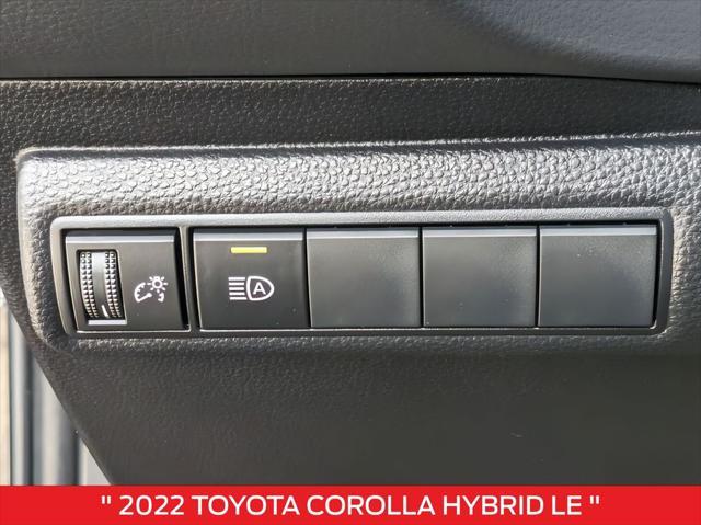 used 2022 Toyota Corolla Hybrid car, priced at $22,613