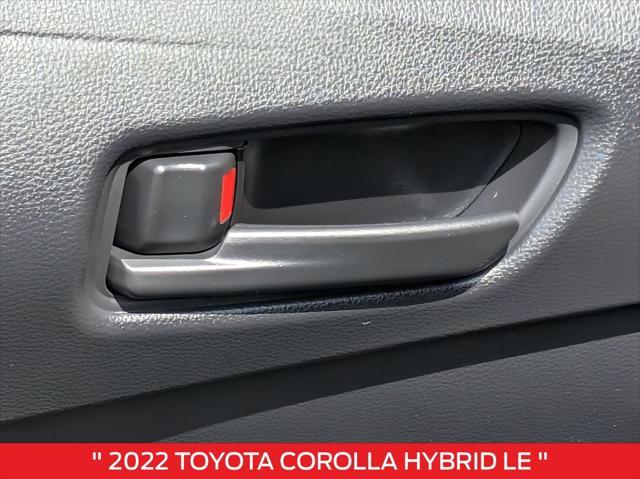 used 2022 Toyota Corolla Hybrid car, priced at $22,613