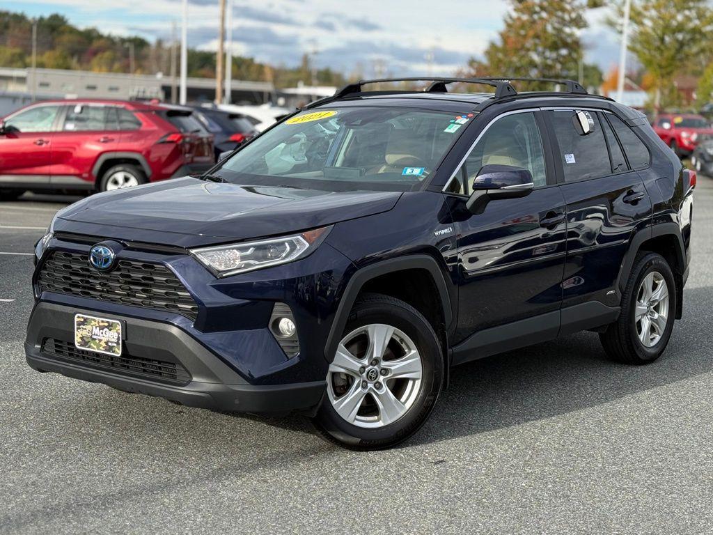used 2021 Toyota RAV4 Hybrid car, priced at $27,985
