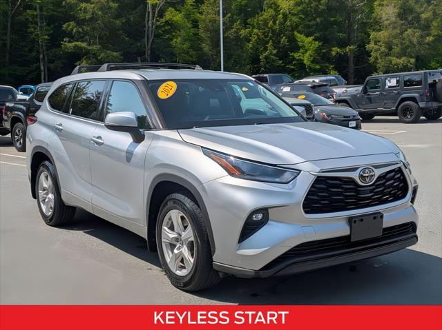 used 2021 Toyota Highlander car, priced at $27,029
