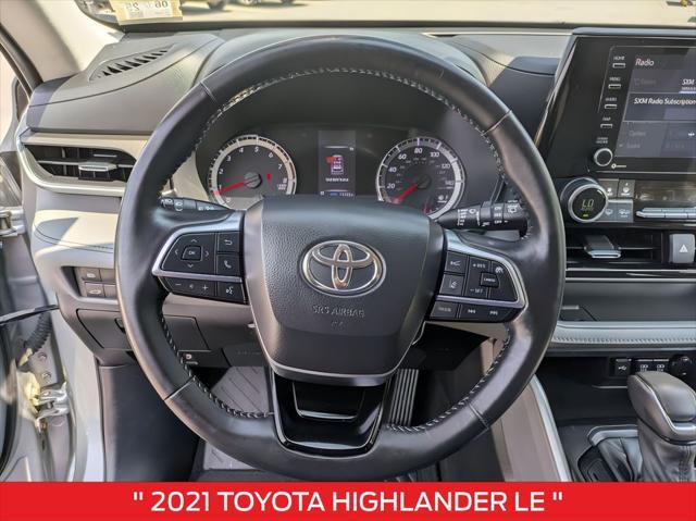 used 2021 Toyota Highlander car, priced at $27,029