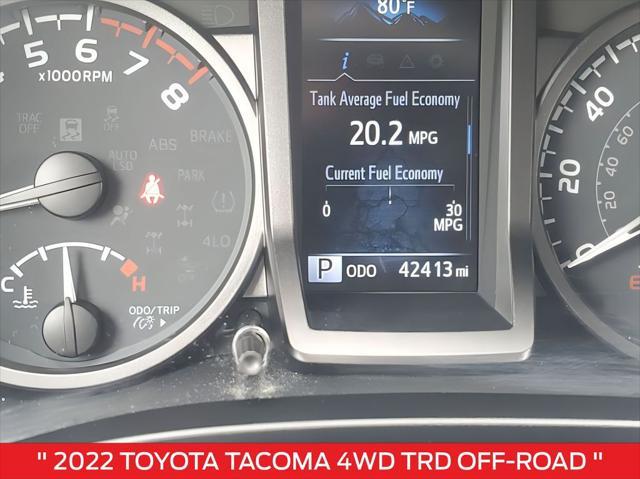 used 2022 Toyota Tacoma car, priced at $35,786