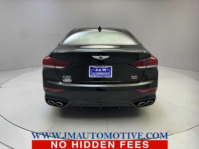 used 2018 Genesis G80 car, priced at $22,995