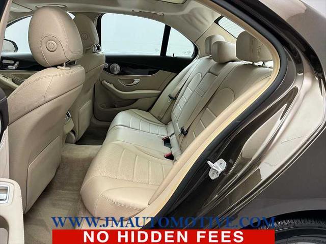 used 2015 Mercedes-Benz C-Class car, priced at $13,995