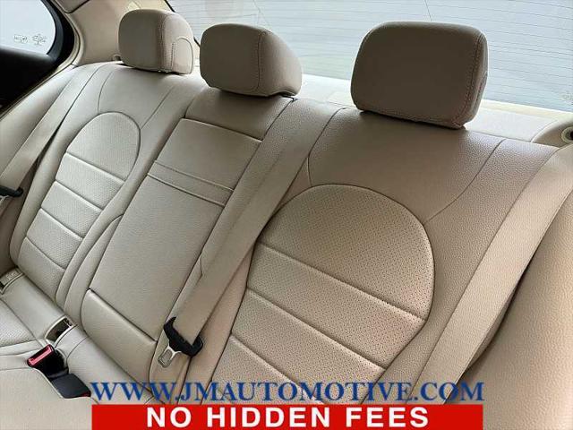 used 2015 Mercedes-Benz C-Class car, priced at $13,995