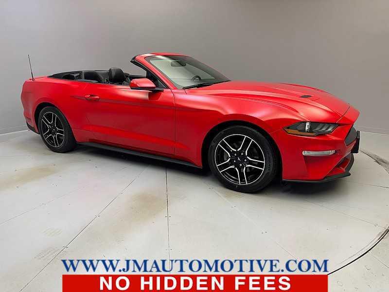 used 2018 Ford Mustang car, priced at $18,995