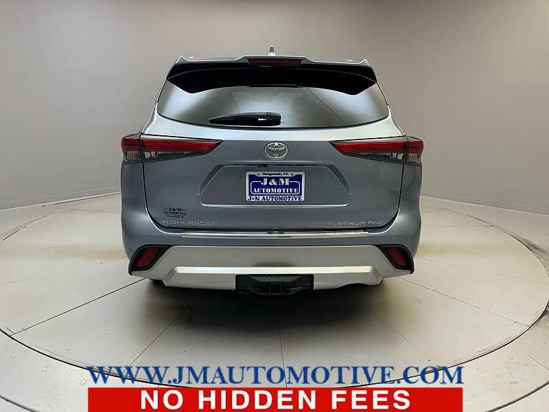 used 2021 Toyota Highlander car, priced at $31,995