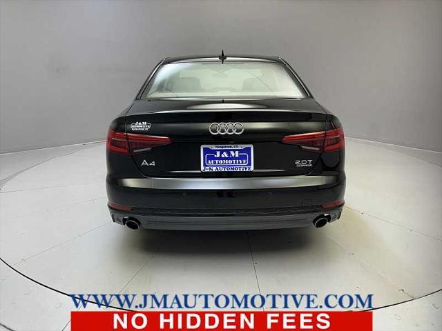 used 2017 Audi A4 car, priced at $18,995