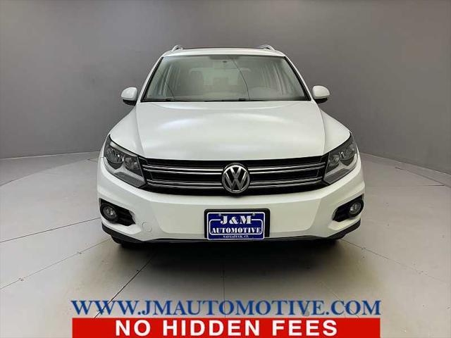 used 2015 Volkswagen Tiguan car, priced at $12,995