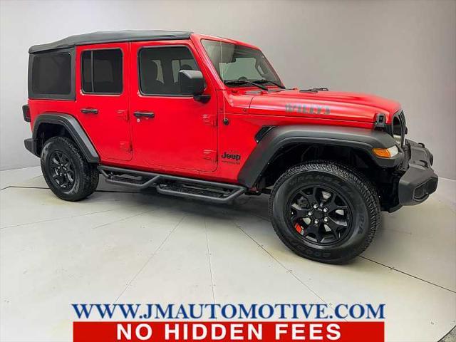 used 2021 Jeep Wrangler Unlimited car, priced at $25,995