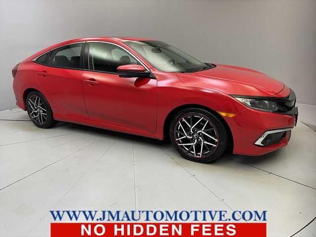 used 2021 Honda Civic car, priced at $18,995