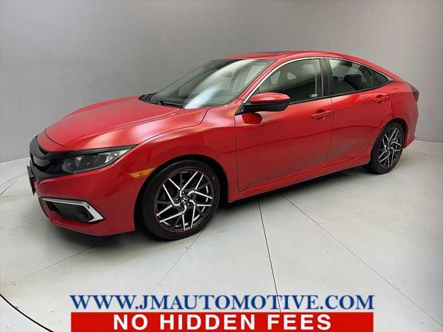 used 2021 Honda Civic car, priced at $18,995