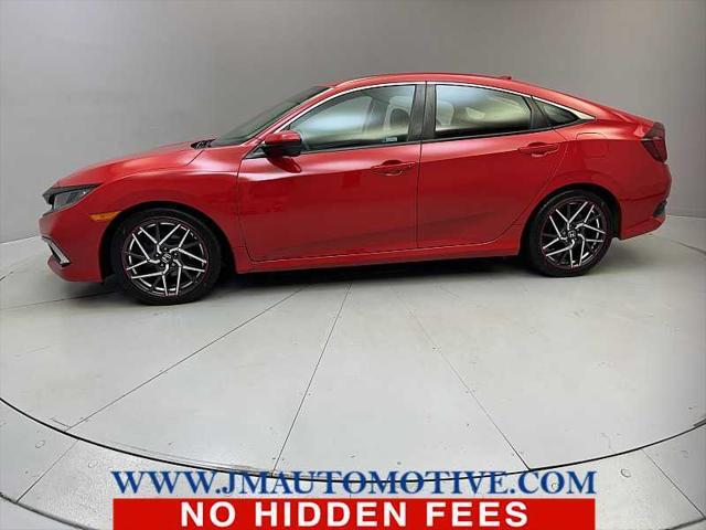 used 2021 Honda Civic car, priced at $18,995