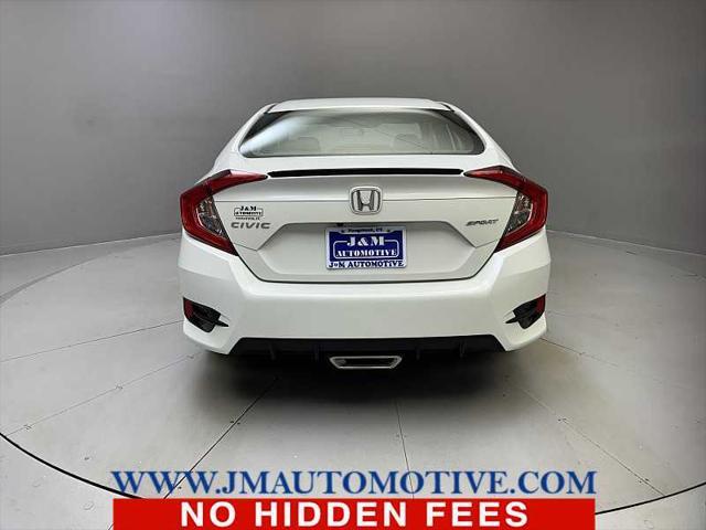 used 2019 Honda Civic car, priced at $19,995