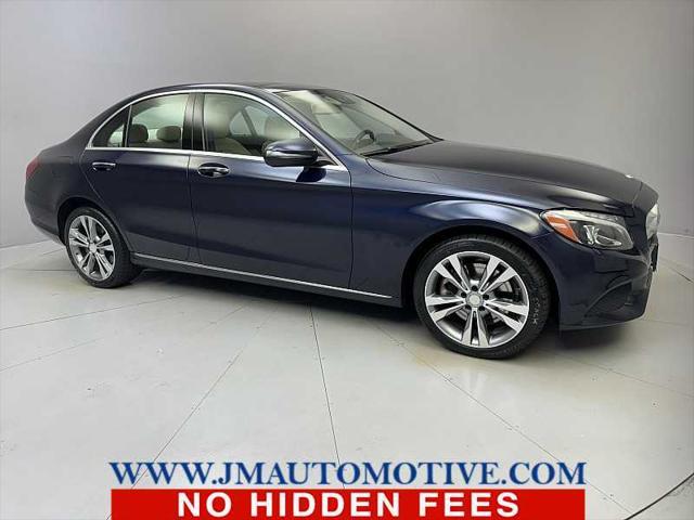 used 2017 Mercedes-Benz C-Class car, priced at $15,995