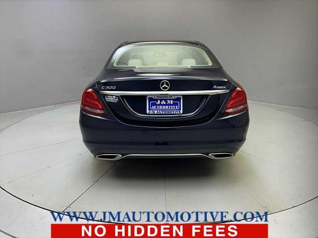 used 2017 Mercedes-Benz C-Class car, priced at $15,995