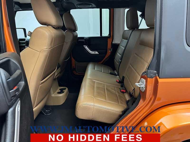 used 2011 Jeep Wrangler Unlimited car, priced at $10,995