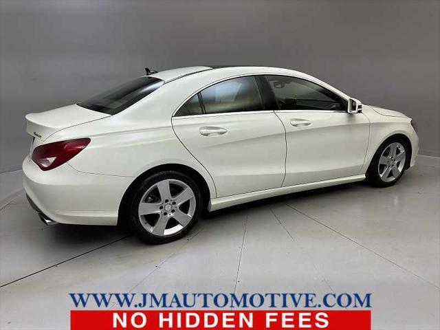 used 2016 Mercedes-Benz CLA-Class car, priced at $17,995