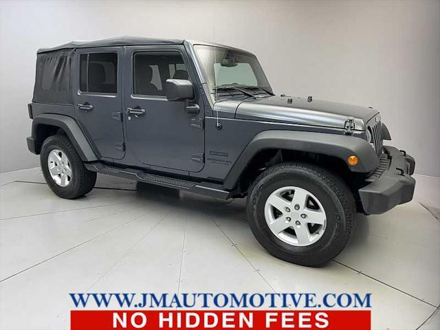 used 2016 Jeep Wrangler Unlimited car, priced at $19,995