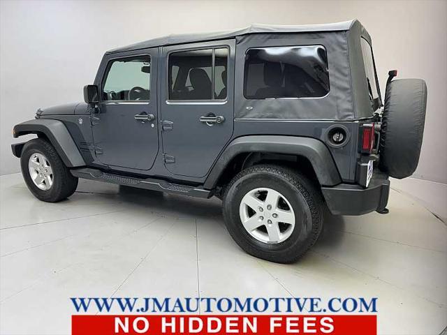 used 2016 Jeep Wrangler Unlimited car, priced at $19,995