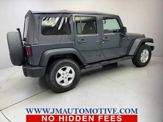 used 2016 Jeep Wrangler Unlimited car, priced at $19,995