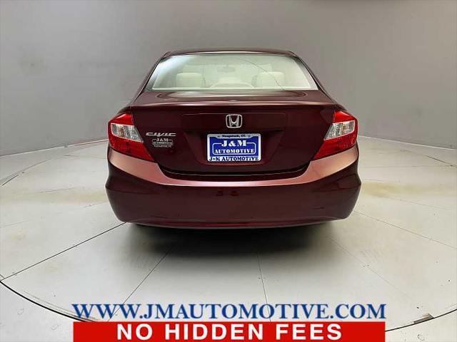 used 2012 Honda Civic car, priced at $11,995