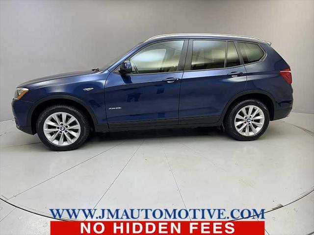 used 2017 BMW X3 car, priced at $17,995