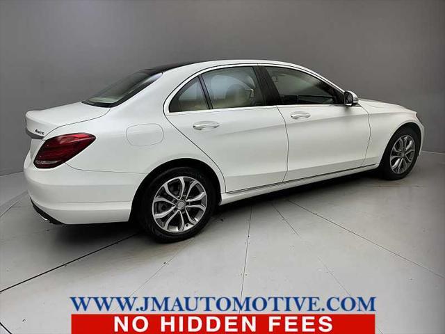 used 2015 Mercedes-Benz C-Class car, priced at $18,995