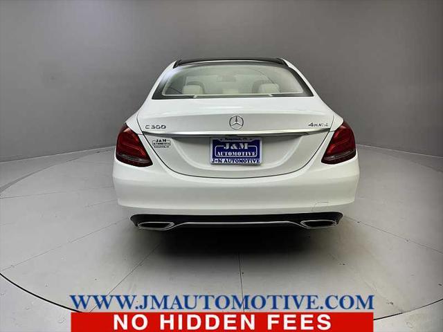 used 2015 Mercedes-Benz C-Class car, priced at $18,995