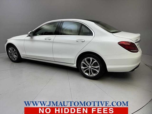 used 2015 Mercedes-Benz C-Class car, priced at $18,995