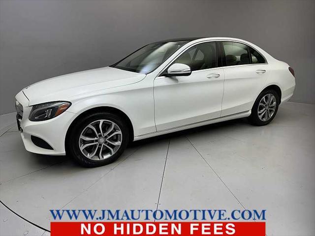 used 2015 Mercedes-Benz C-Class car, priced at $18,995