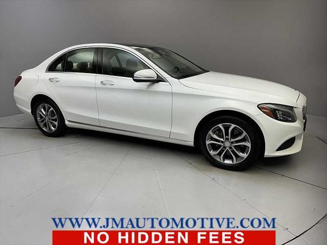 used 2015 Mercedes-Benz C-Class car, priced at $18,995