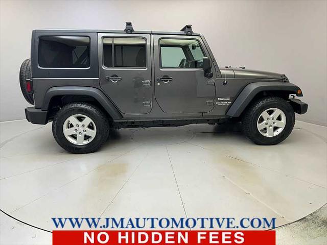 used 2016 Jeep Wrangler Unlimited car, priced at $19,995