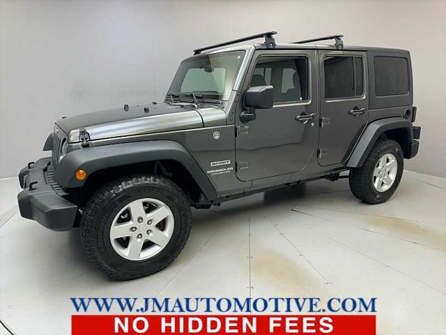 used 2016 Jeep Wrangler Unlimited car, priced at $19,995