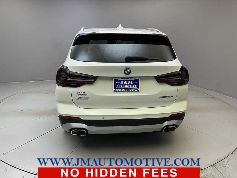 used 2022 BMW X3 car, priced at $31,995