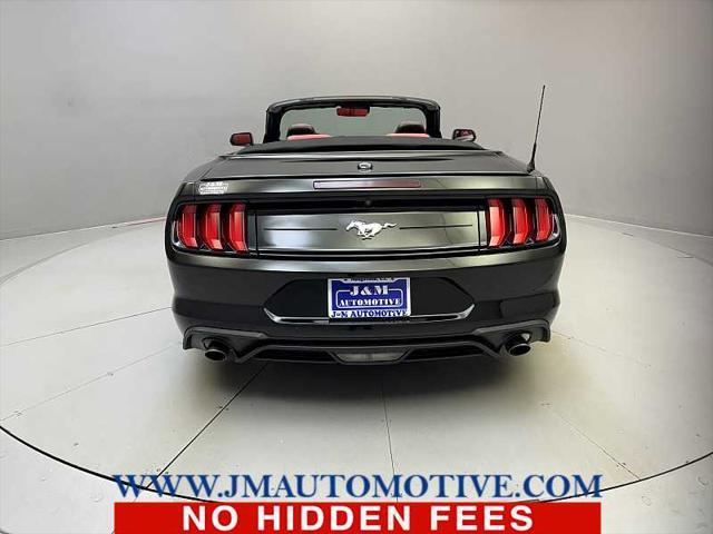 used 2019 Ford Mustang car, priced at $19,995