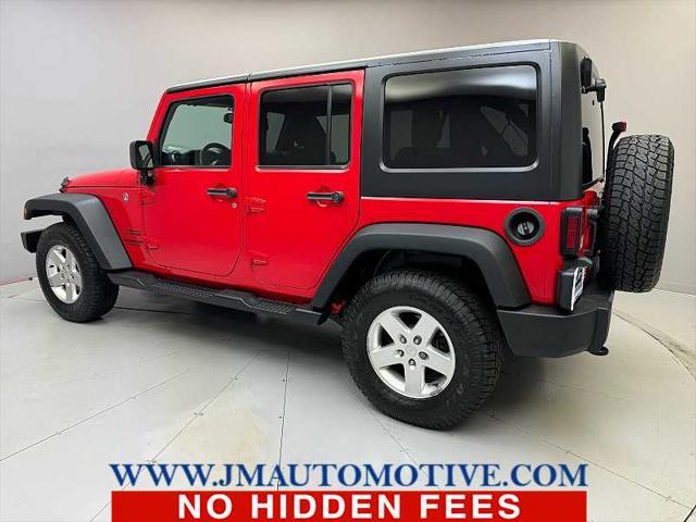 used 2016 Jeep Wrangler Unlimited car, priced at $26,995