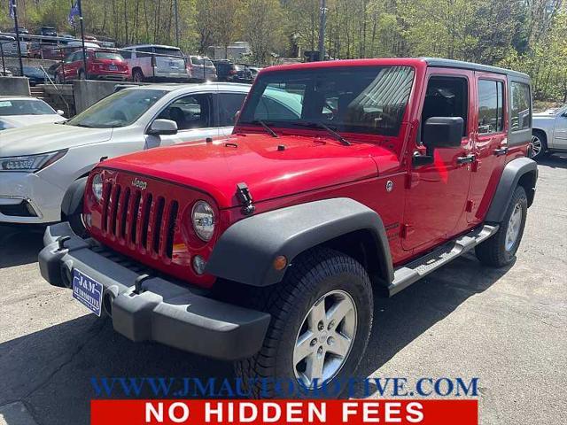 used 2016 Jeep Wrangler Unlimited car, priced at $26,995