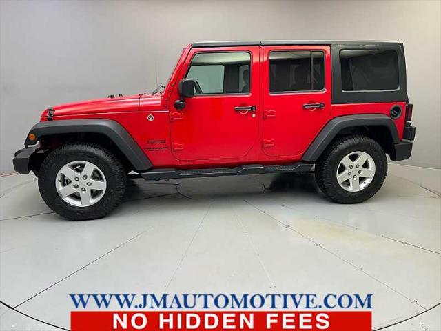 used 2016 Jeep Wrangler Unlimited car, priced at $26,995