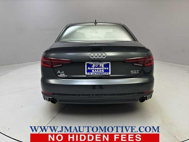 used 2018 Audi A4 car, priced at $20,995