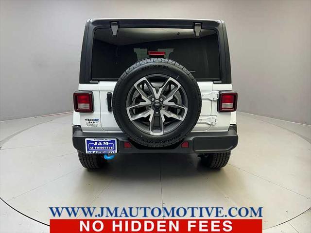 used 2024 Jeep Wrangler 4xe car, priced at $35,995