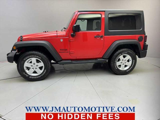 used 2017 Jeep Wrangler car, priced at $18,995