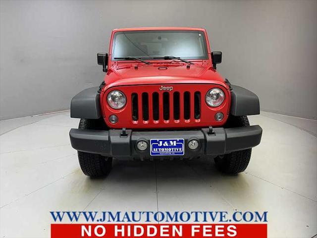 used 2017 Jeep Wrangler car, priced at $18,995