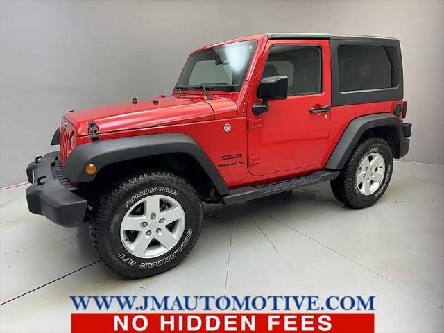 used 2017 Jeep Wrangler car, priced at $18,995