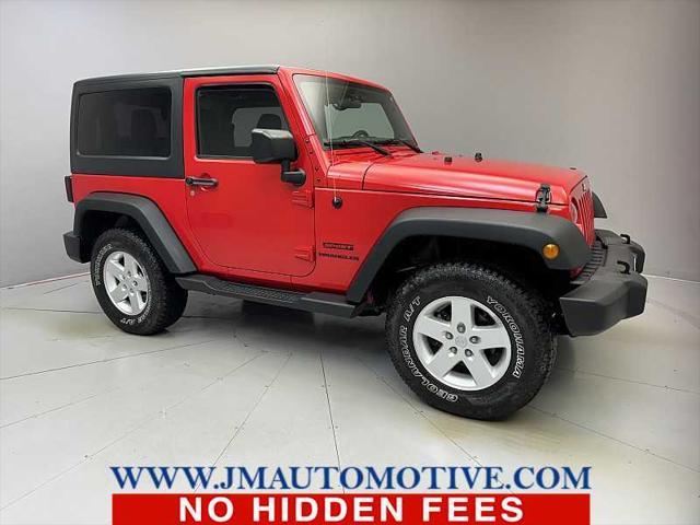 used 2017 Jeep Wrangler car, priced at $18,995