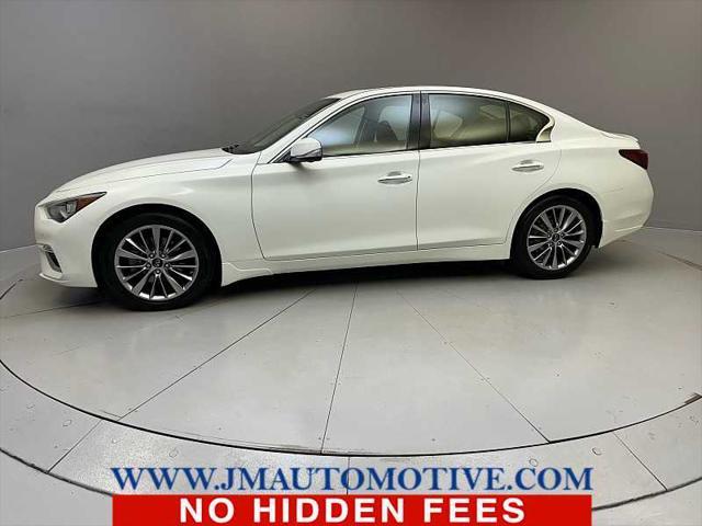 used 2022 INFINITI Q50 car, priced at $28,995