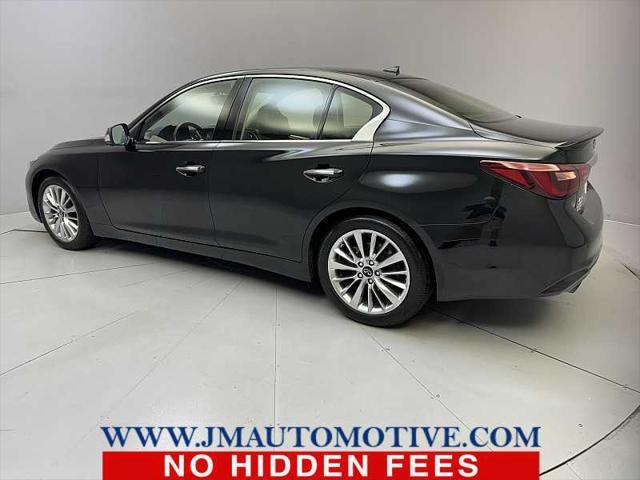 used 2021 INFINITI Q50 car, priced at $22,995