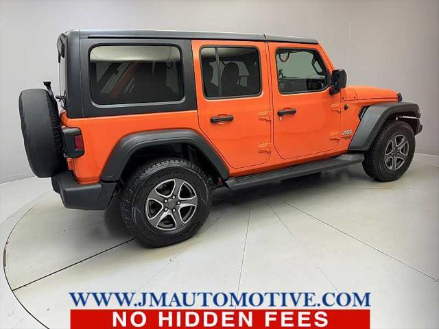 used 2018 Jeep Wrangler Unlimited car, priced at $22,995