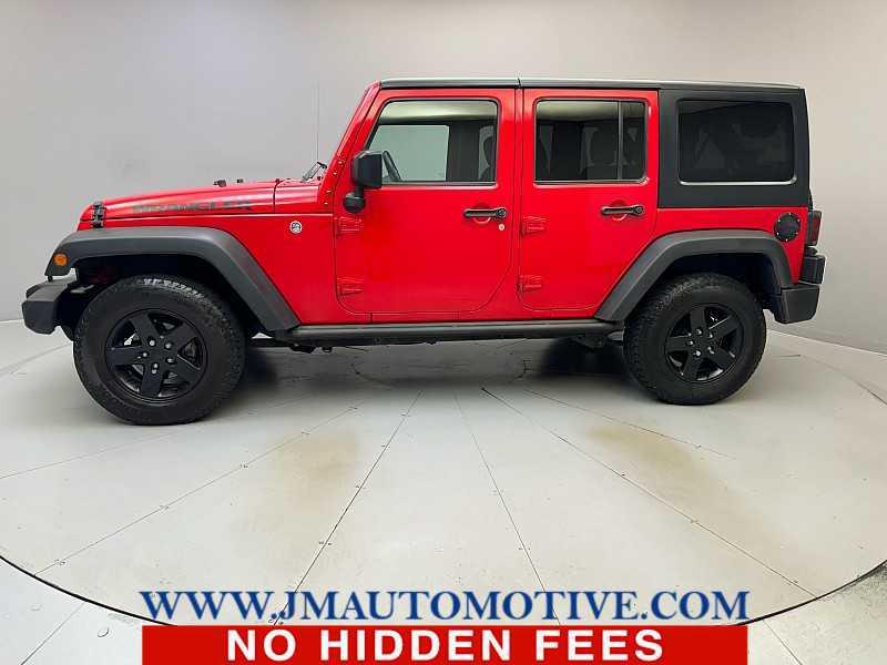 used 2016 Jeep Wrangler Unlimited car, priced at $18,995